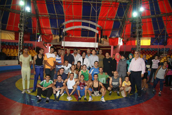 開羅中國文化中心舉辦雜技培訓(xùn)班